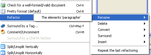 editix refactor