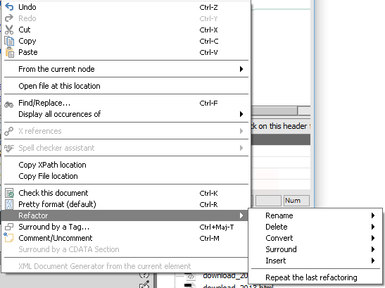 xml parsing