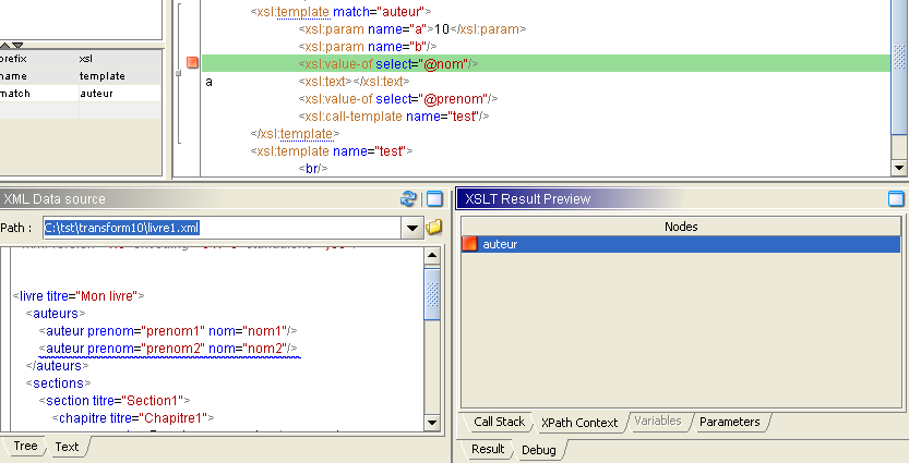 xslt debugger