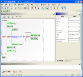 editix visual schema editor