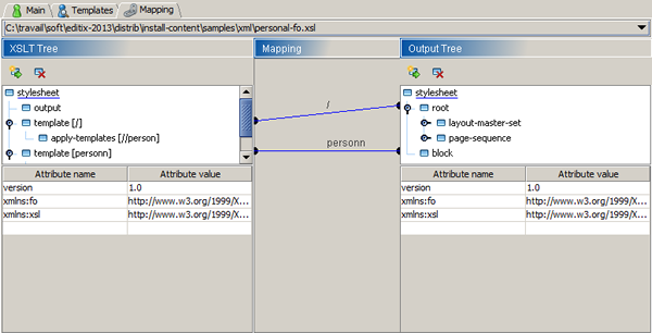 xslt mapping