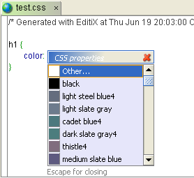 css editor