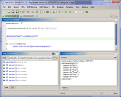 editix - xquery editor